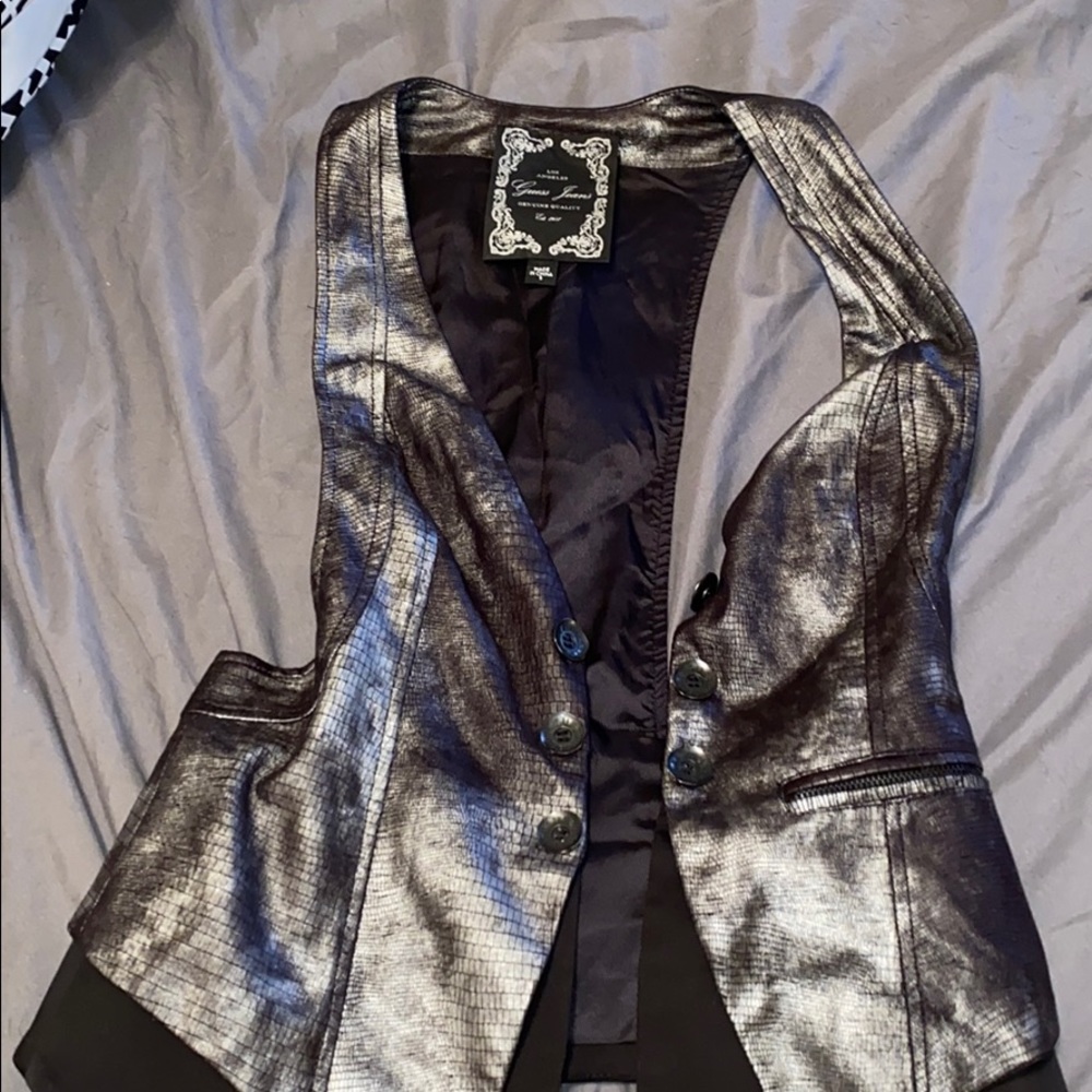 Fun, metallic vest